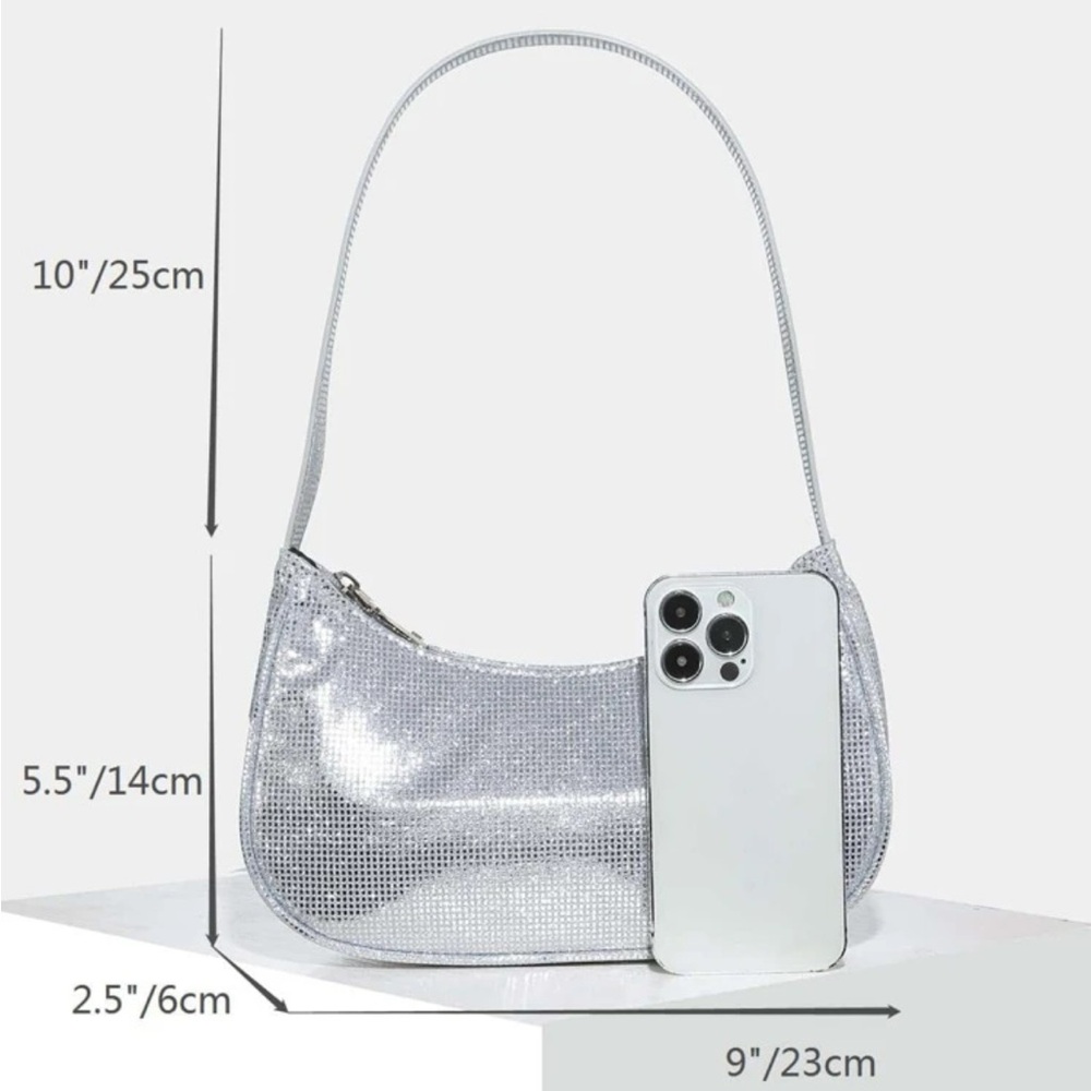 Glitter Rhinestone Bag - Picture 5 of 6